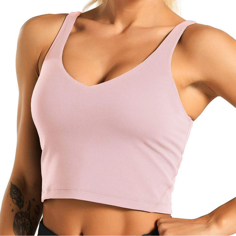 Women's Crop Tank Top Padded