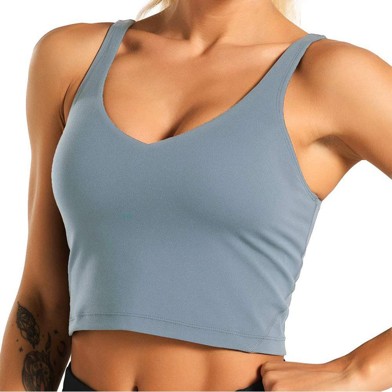 Women's Crop Tank Top Padded