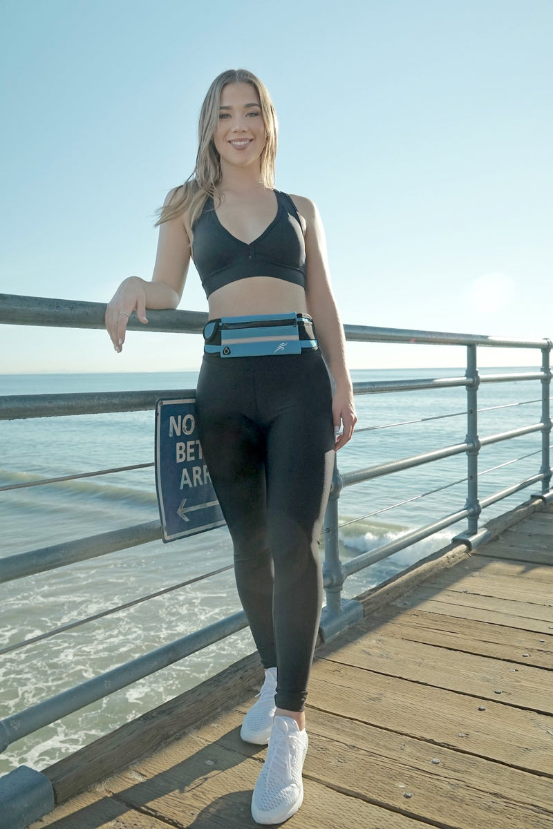 Velocity Water-Resistant Sports Running Belt and Fanny Pack