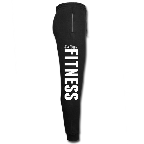 Unisex Joggers- Go Faster! - black/asphalt