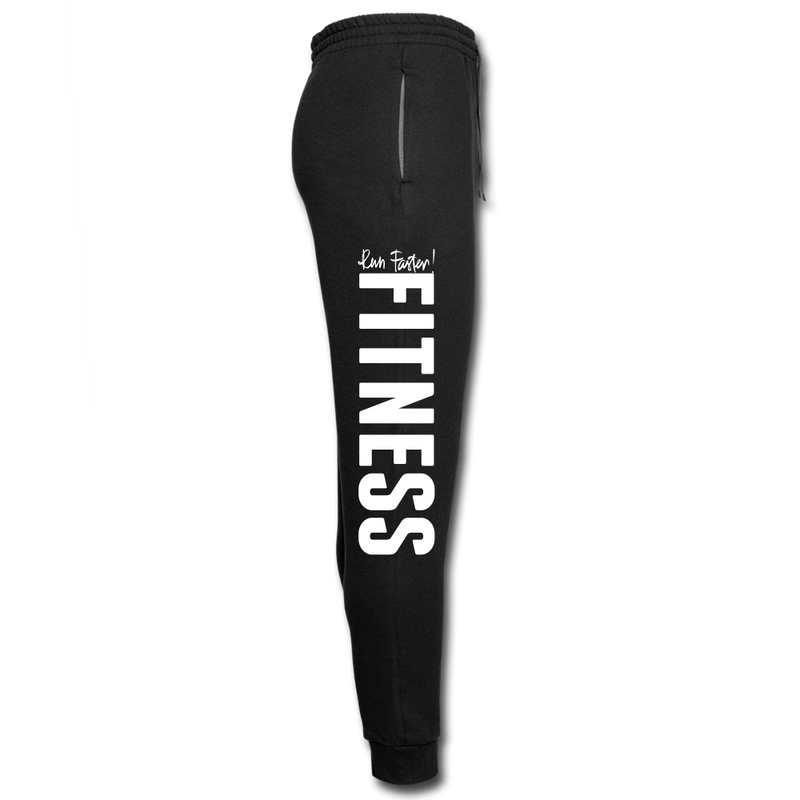 Unisex Joggers- Go Faster! - black/asphalt